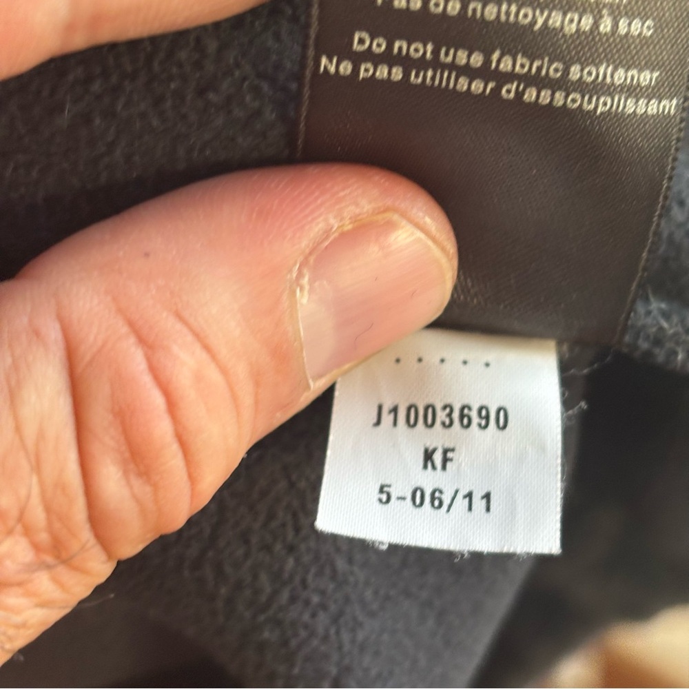 Merrell Men’s XL Charcoal Gray Wool Blend AeroBlock Full Zip Outdoor Jacket - Picture 9 of 11